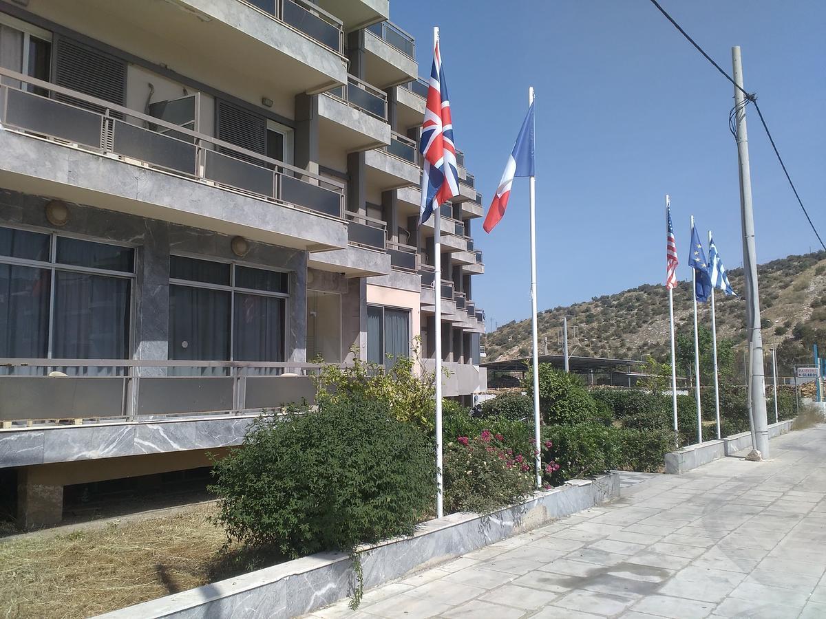 Glaros Hotel Skaramangás Exterior foto